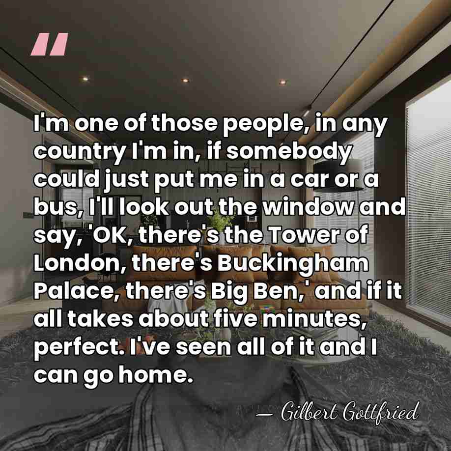 I'm one of those people, in any country I'm in, if somebody&hellip; - Gilbert Gottfried