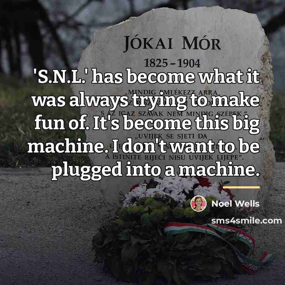 “'S.N.L.' has become what it was always trying to make…” quote by Noel Wells