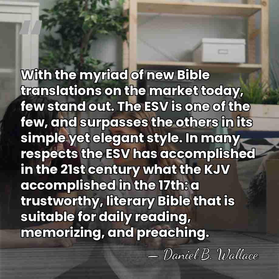With the myriad of new Bible translations on the market today, few&hellip; - Daniel B. Wallace