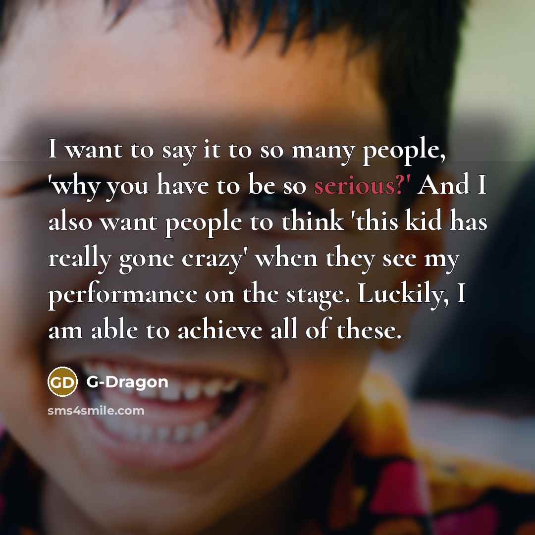 “I want to say it to so many people, 'why…” quote by G-Dragon