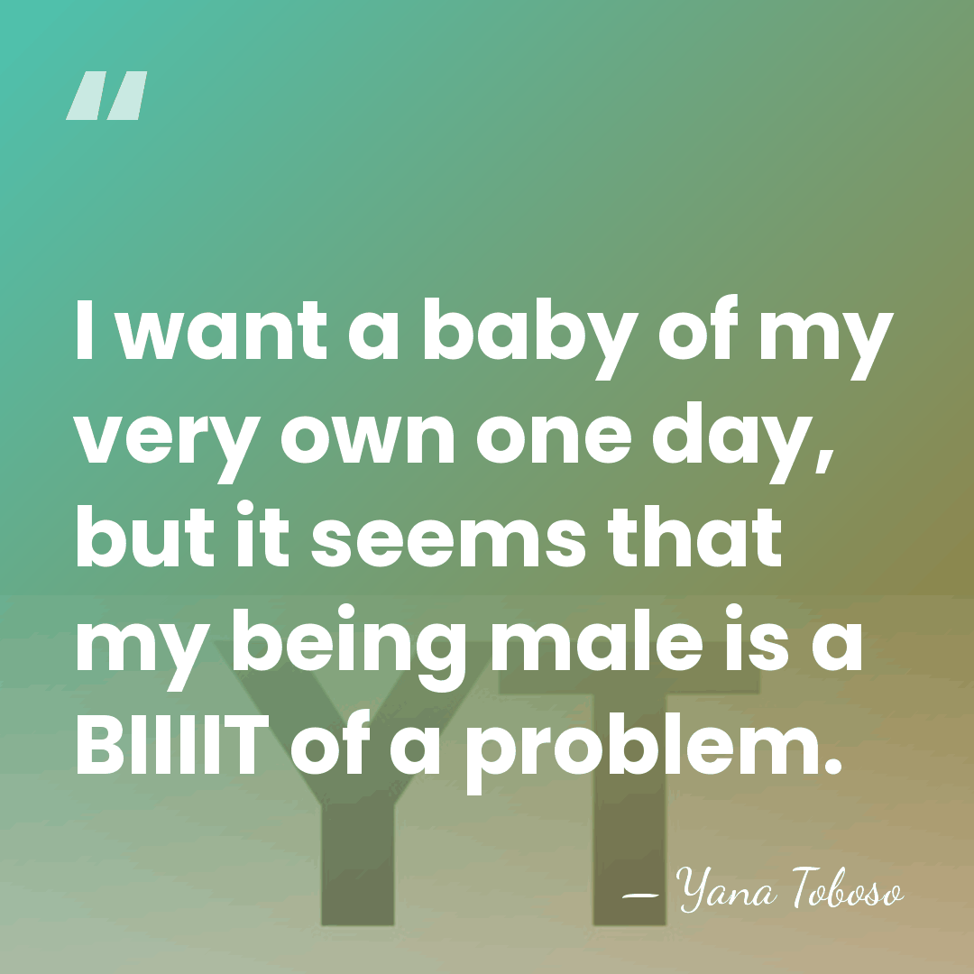 I want a baby of my very own one day, but it&hellip; - Yana Toboso