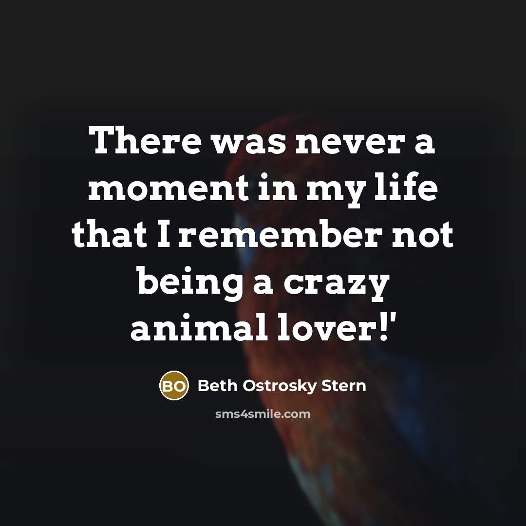 “There was never a moment in my life that I…” quote by Beth Ostrosky Stern
