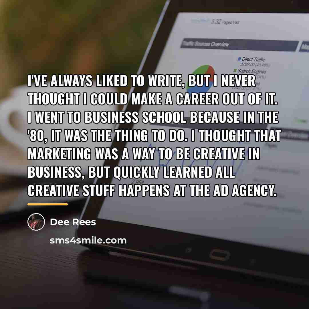 “I've always liked to write, but I never thought I…” quote by Dee Rees
