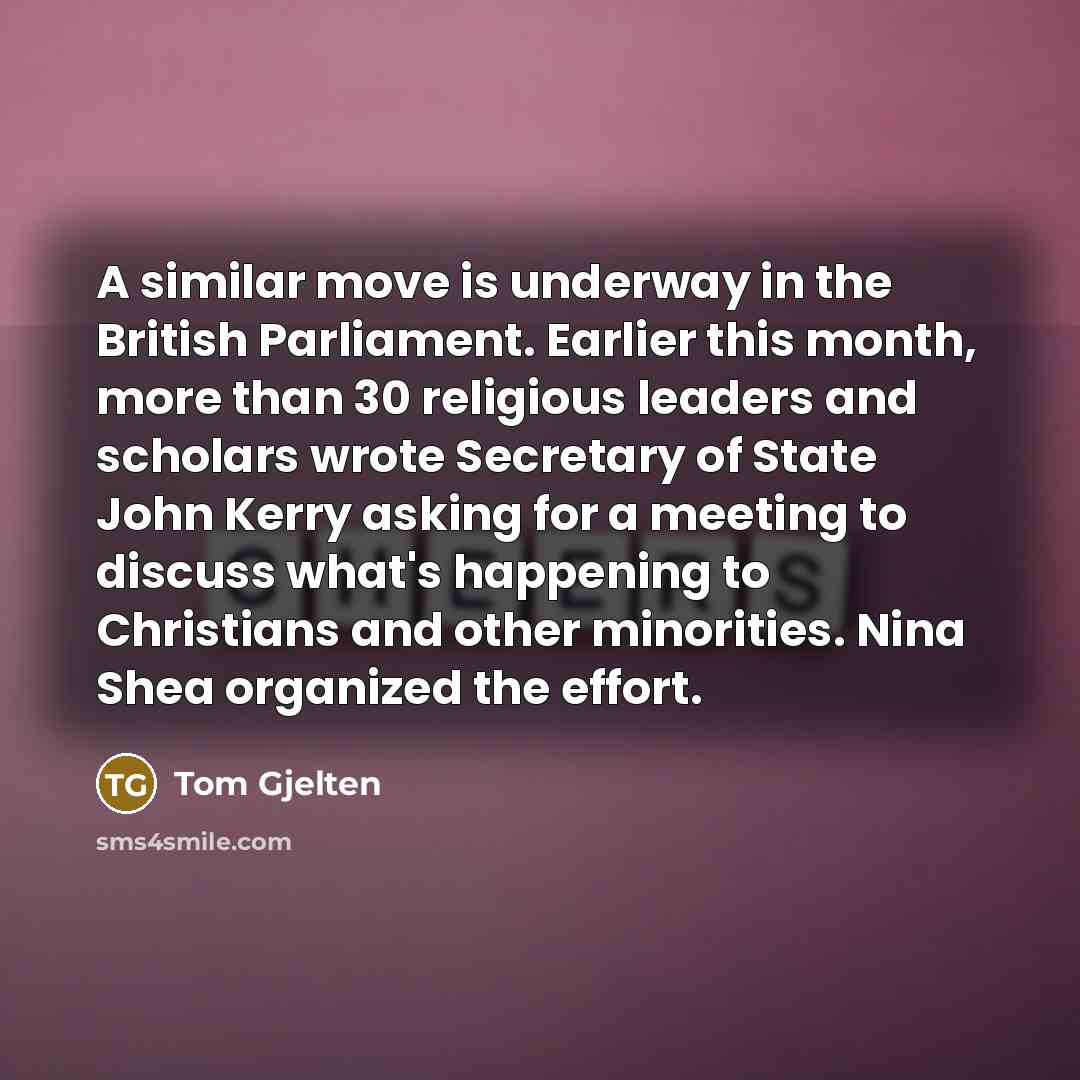 “A similar move is underway in the British Parliament. Earlier…” quote by Tom Gjelten