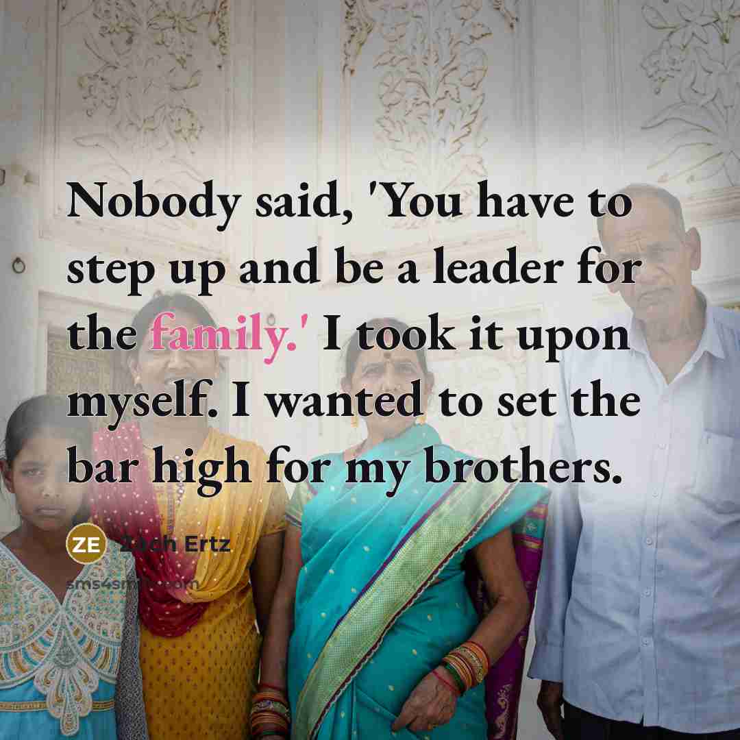 “Nobody said, 'You have to step up and be a…” quote by Zach Ertz