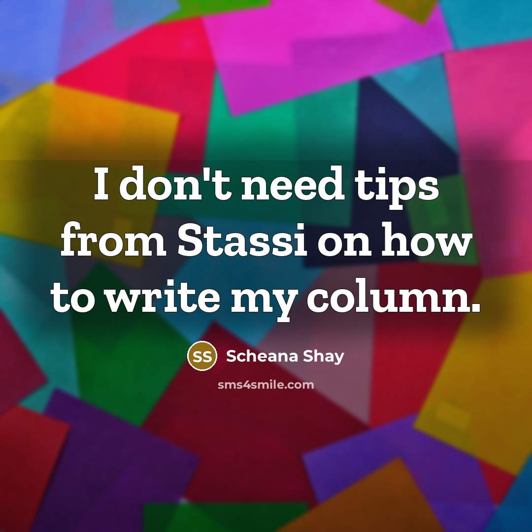 “I don't need tips from Stassi on how to write…” quote by Scheana Shay