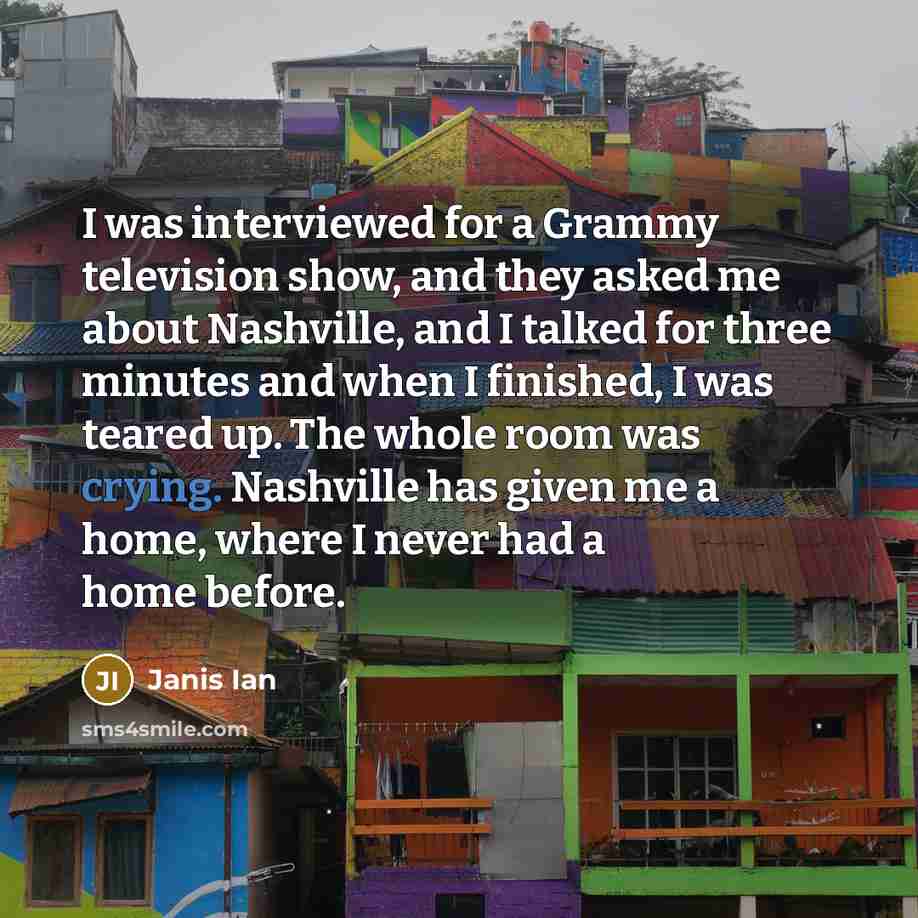 “I was interviewed for a Grammy television show, and they…” quote by Janis Ian