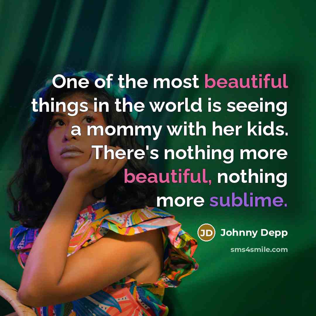 “One of the most beautiful things in the world is…” quote by Johnny Depp