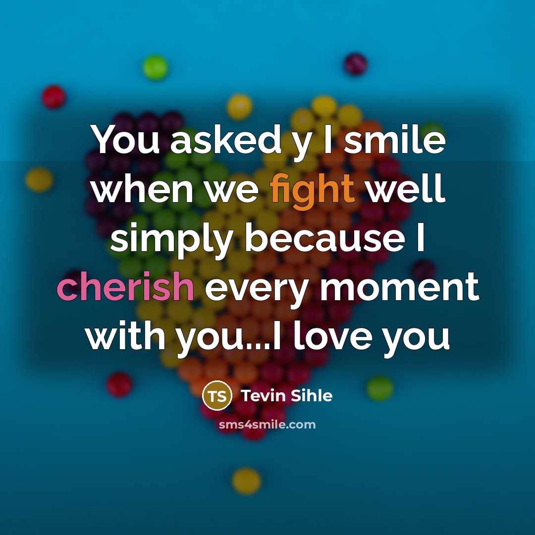 “You asked y I smile when we fight well simply…” quote by Tevin Sihle