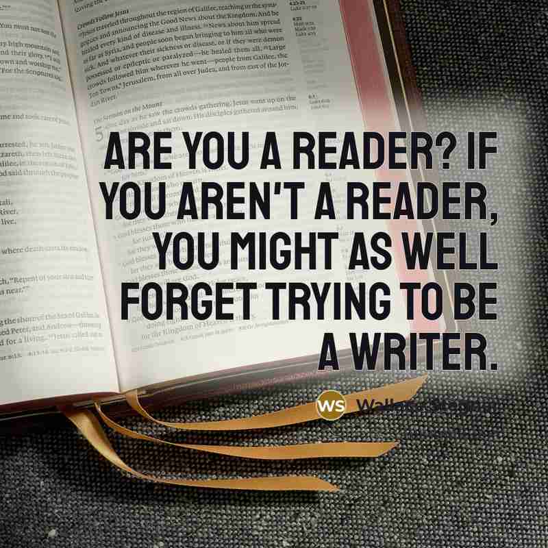 “Are you a reader? If you aren't a reader, you…” quote by Wallace Stegner