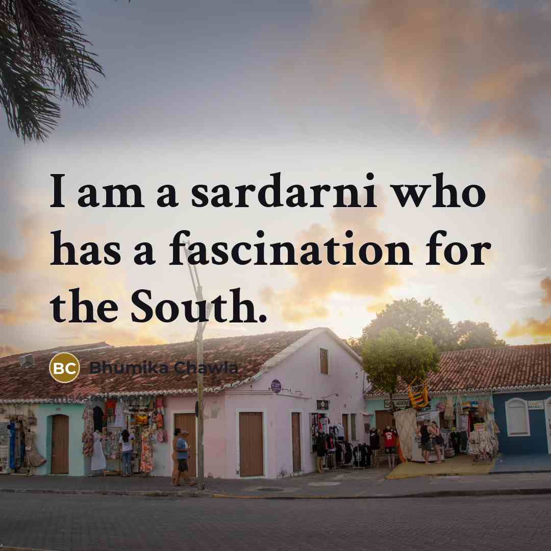 “I am a sardarni who has a fascination for the…” quote by Bhumika Chawla