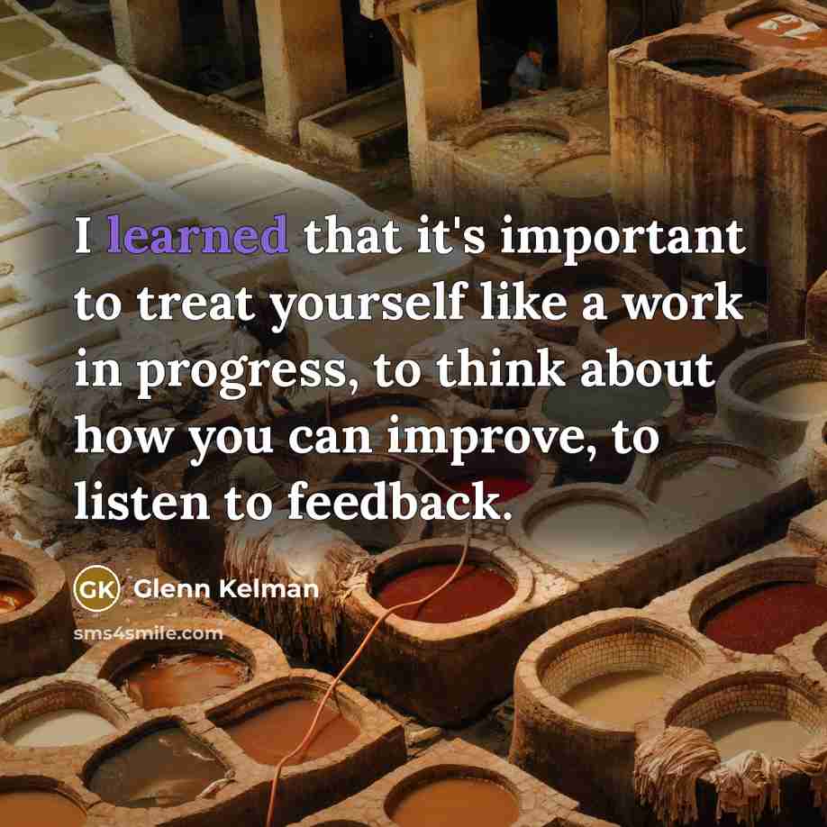 “I learned that it's important to treat yourself like a…” quote by Glenn Kelman
