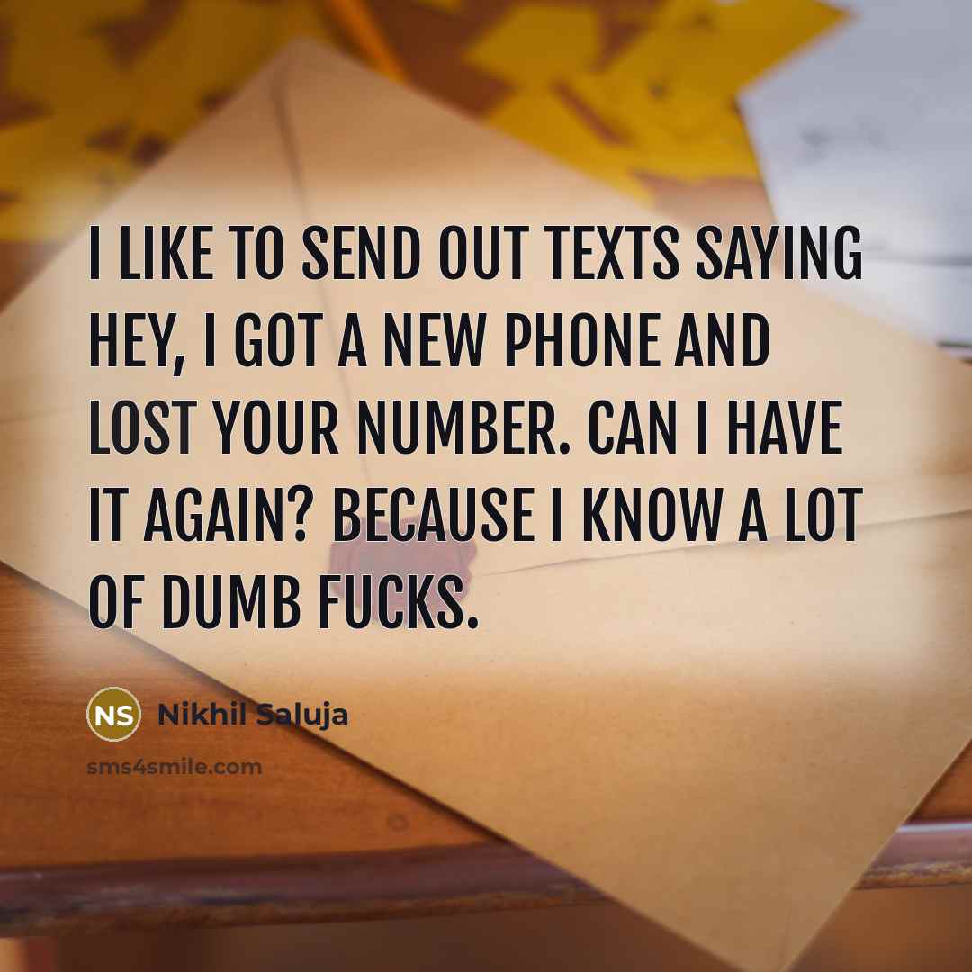 “I like to send out texts saying Hey, I got…” quote by Nikhil Saluja