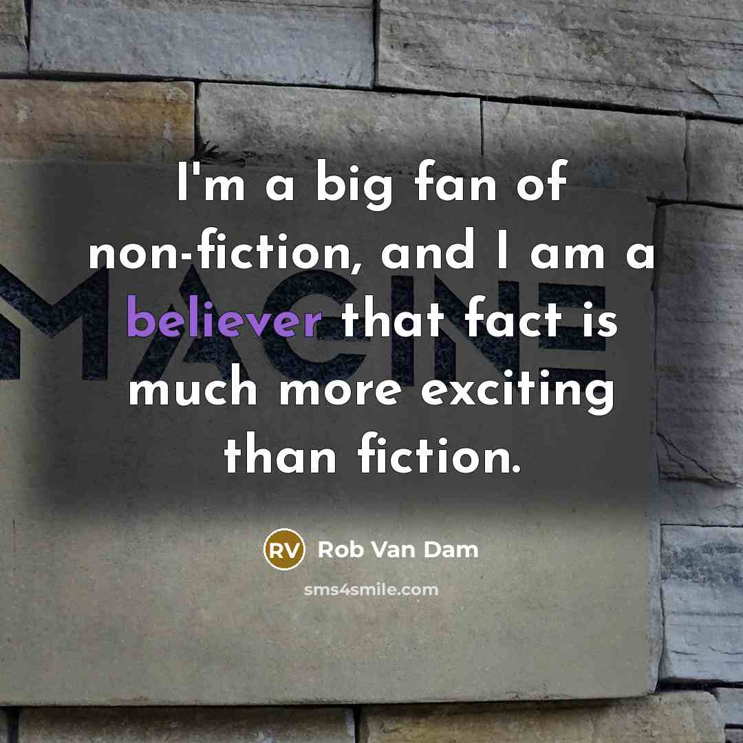 “I'm a big fan of non-fiction, and I am a…” quote by Rob Van Dam