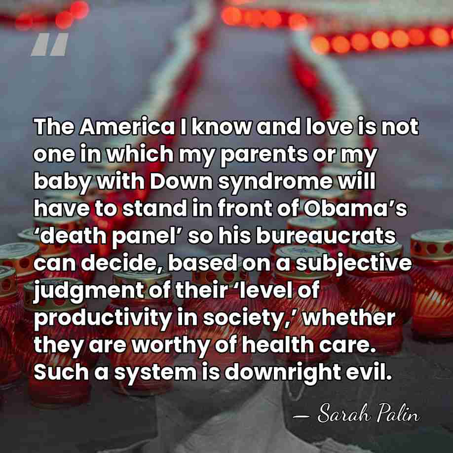 The America I know and love is not one in which my&hellip; - Sarah Palin