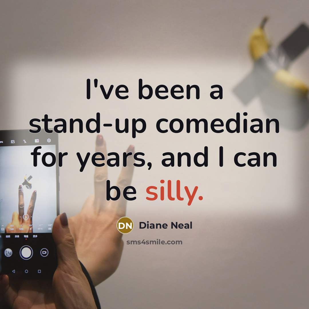 “I've been a stand-up comedian for years, and I can…” quote by Diane Neal