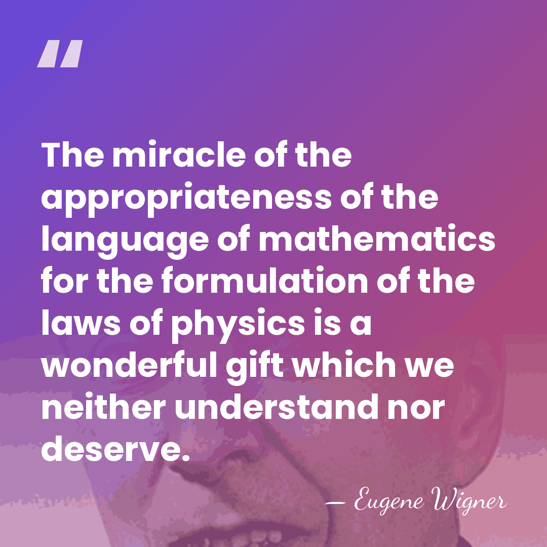 The miracle of the appropriateness of the language of mathematics for the&hellip; - Eugene Wigner