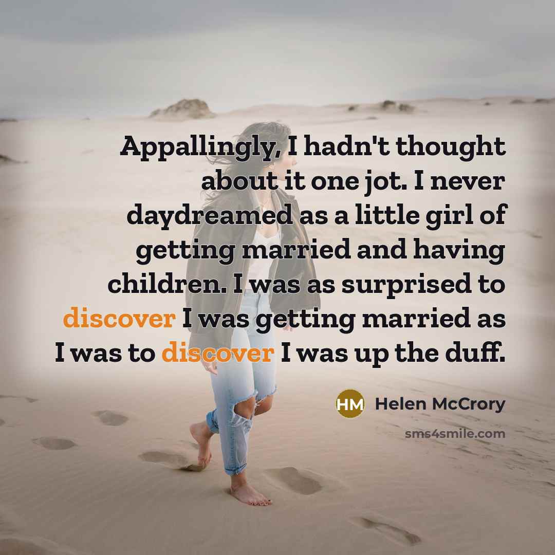 “Appallingly, I hadn't thought about it one jot. I never…” quote by Helen McCrory