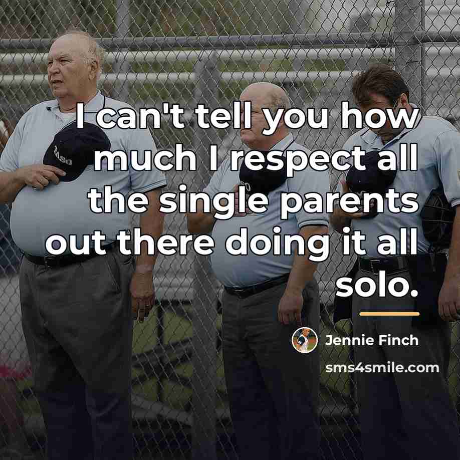 “I can't tell you how much I respect all the…” quote by Jennie Finch