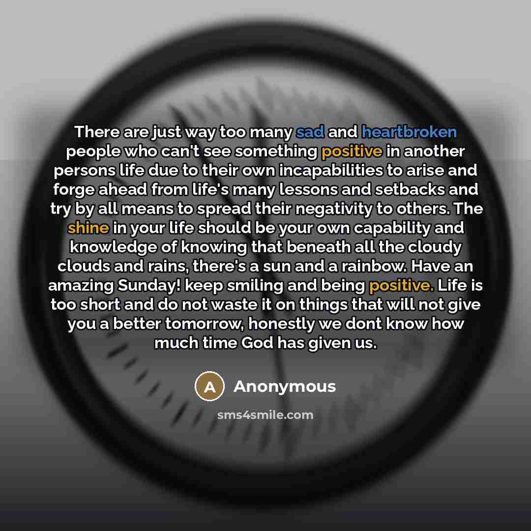 “There are just way too many sad and heartbroken people…” quote by Anonymous