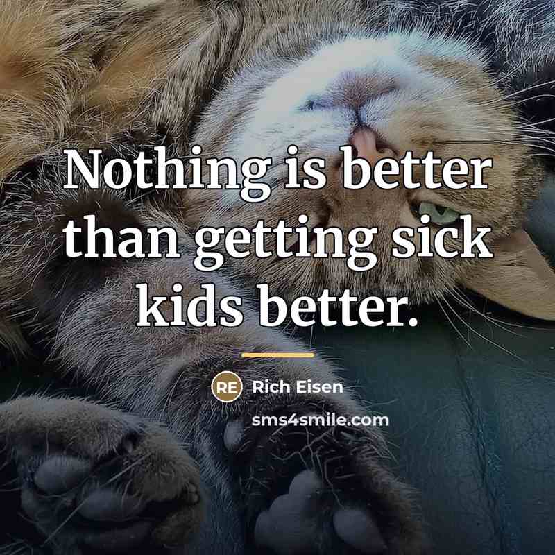 “Nothing is better than getting sick kids better.…” quote by Rich Eisen