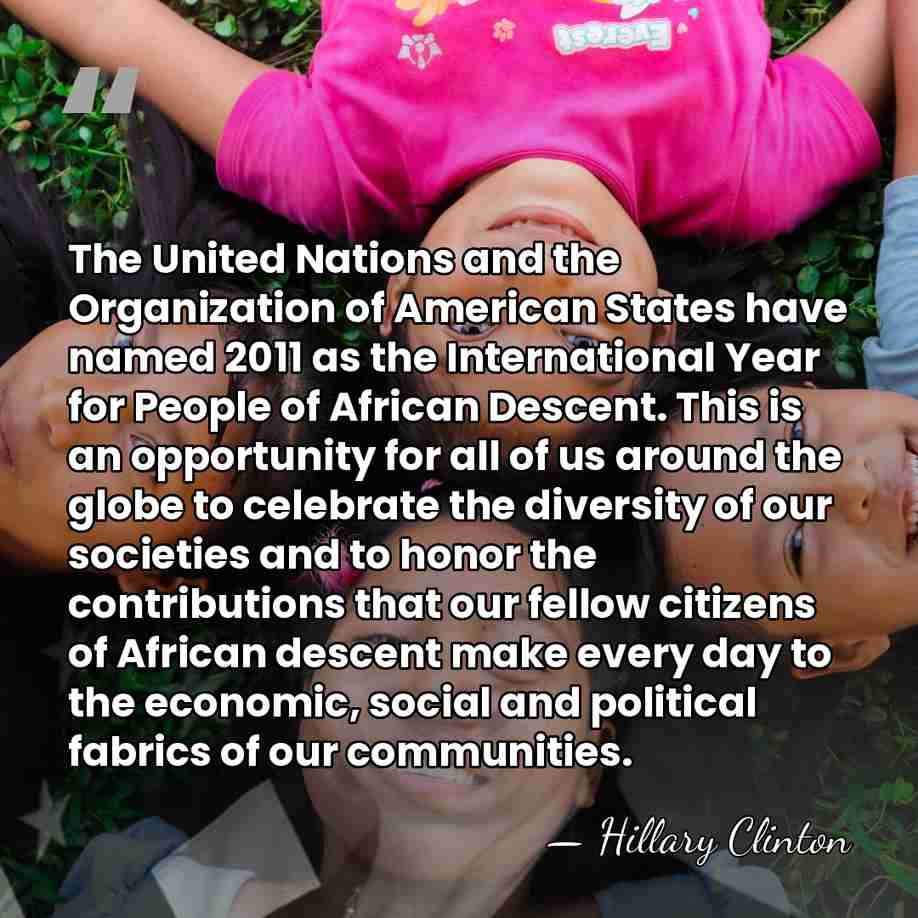 The United Nations and the Organization of American States have named 2011&hellip; - Hillary Clinton