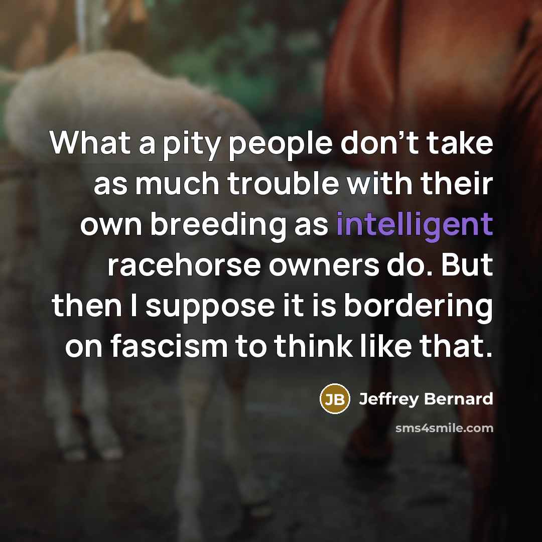 “What a pity people don't take as much trouble with…” quote by Jeffrey Bernard