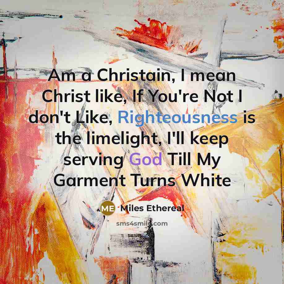 “Am a Christain, I mean Christ like, If You're Not…” quote by Miles Ethereal
