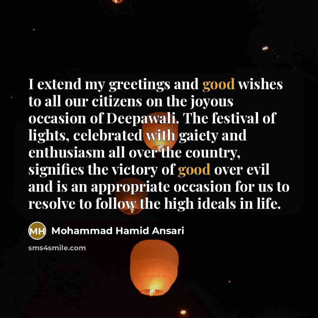 “I extend my greetings and good wishes to all our…” quote by Mohammad Hamid Ansari