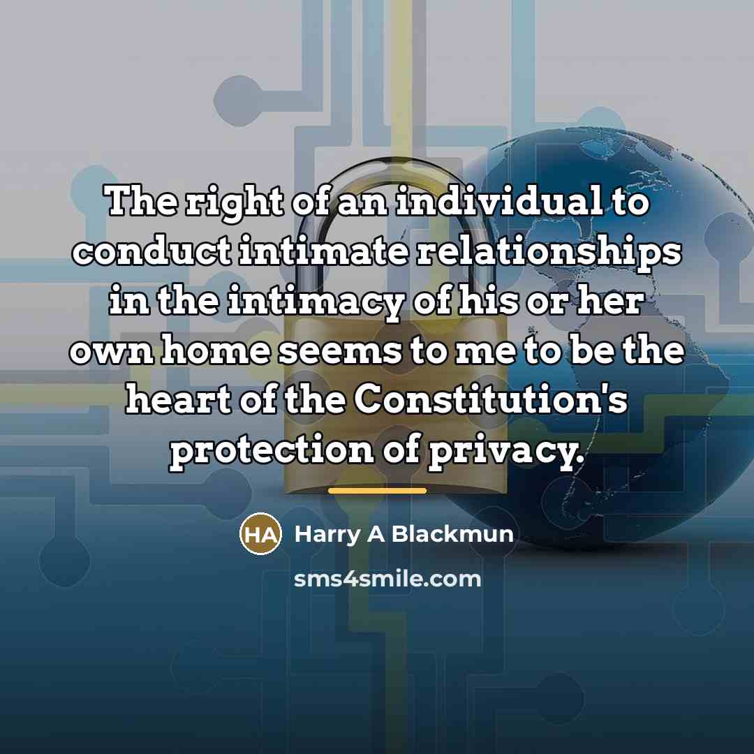 “The right of an individual to conduct intimate relationships in…” quote by Anonymous