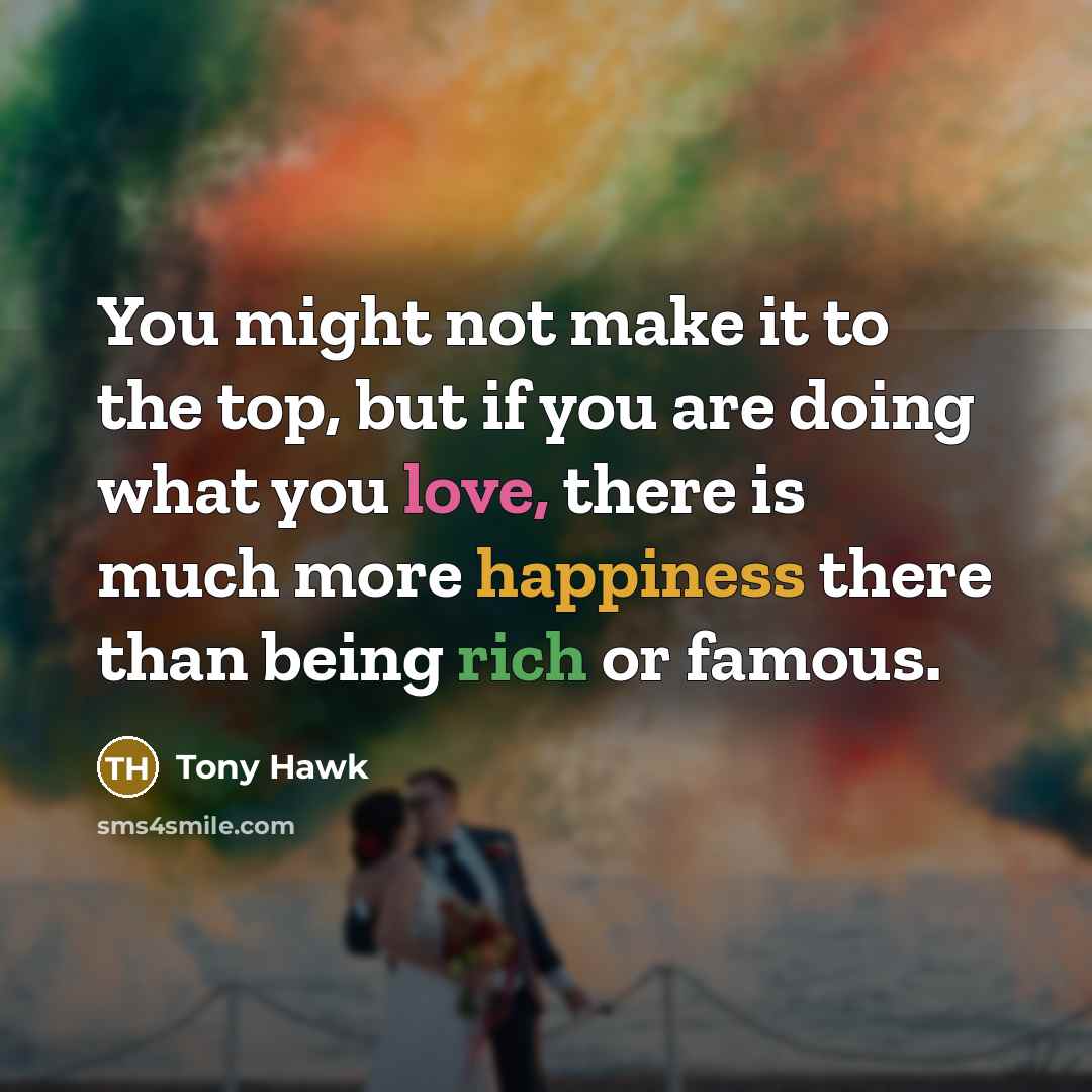 “You might not make it to the top, but if…” quote by Tony Hawk