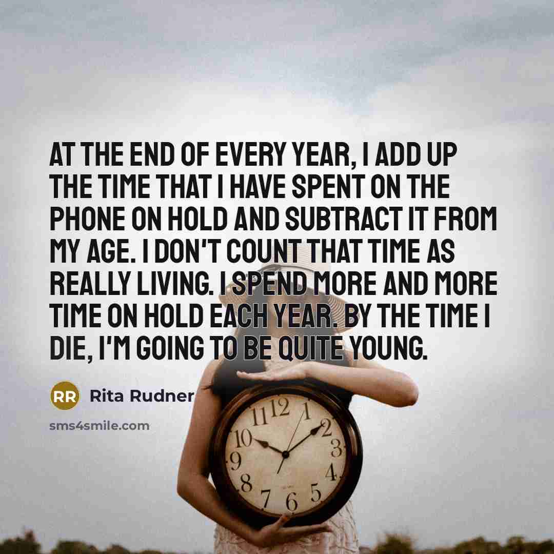 “At the end of every year, I add up the…” quote by Rita Rudner