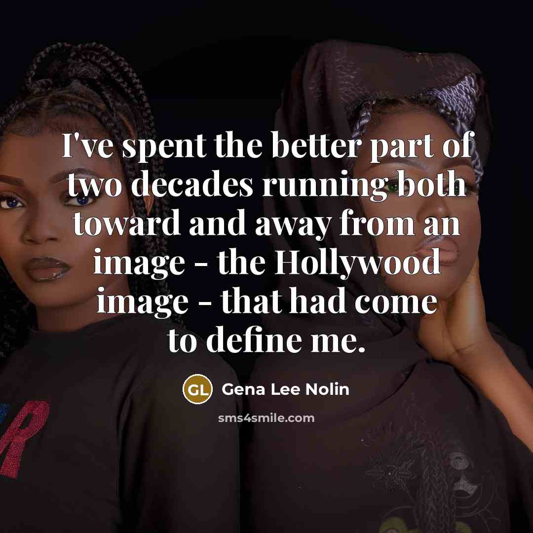 “I've spent the better part of two decades running both…” quote by Gena Lee Nolin