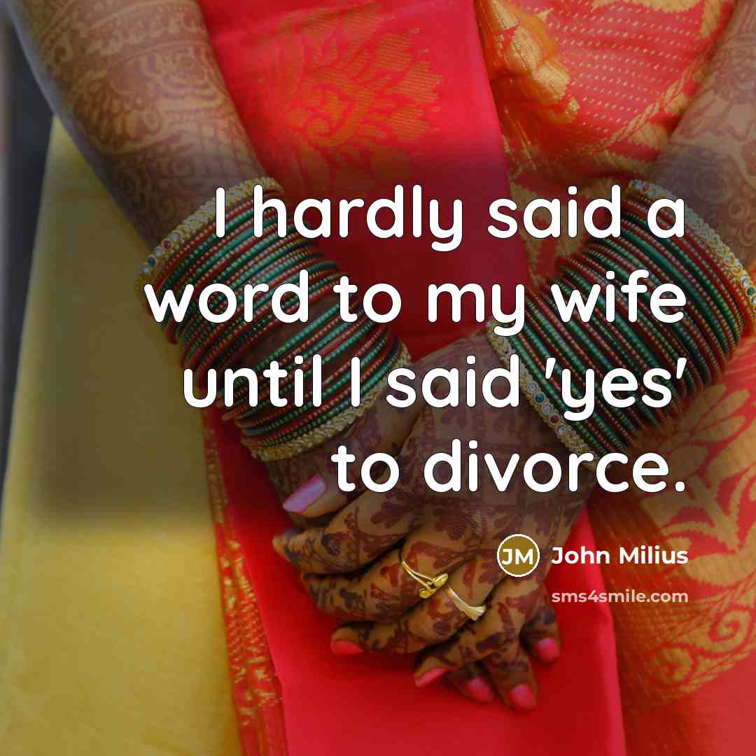 “I hardly said a word to my wife until I…” quote by John Milius