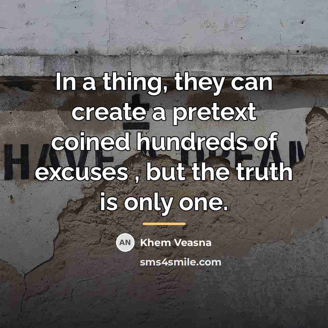 “In a thing, they can create a pretext coined hundreds…” quote by Khem Veasna