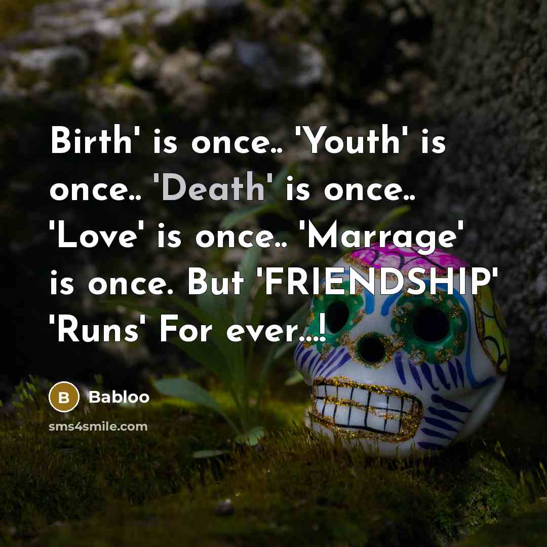 “Birth' is once.. 'Youth' is once.. 'Death' is once.. 'Love'…” quote by Babloo