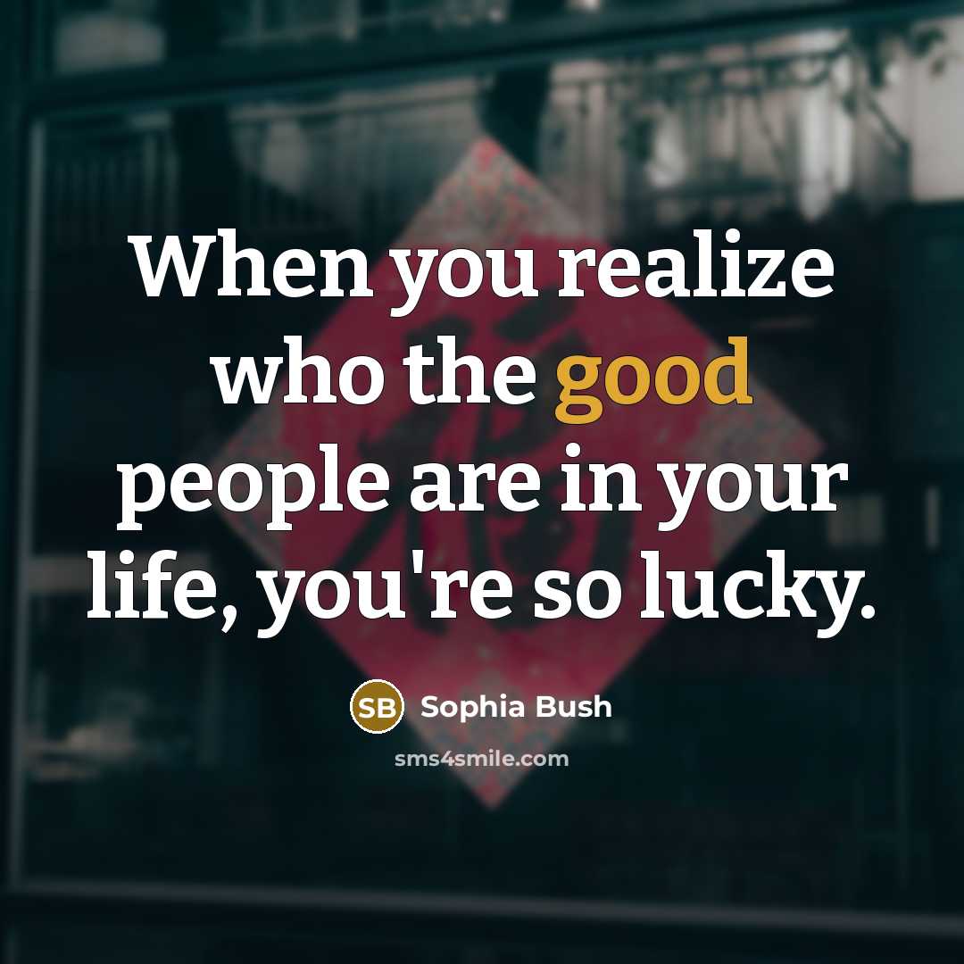“When you realize who the good people are in your…” quote by Sophia Bush