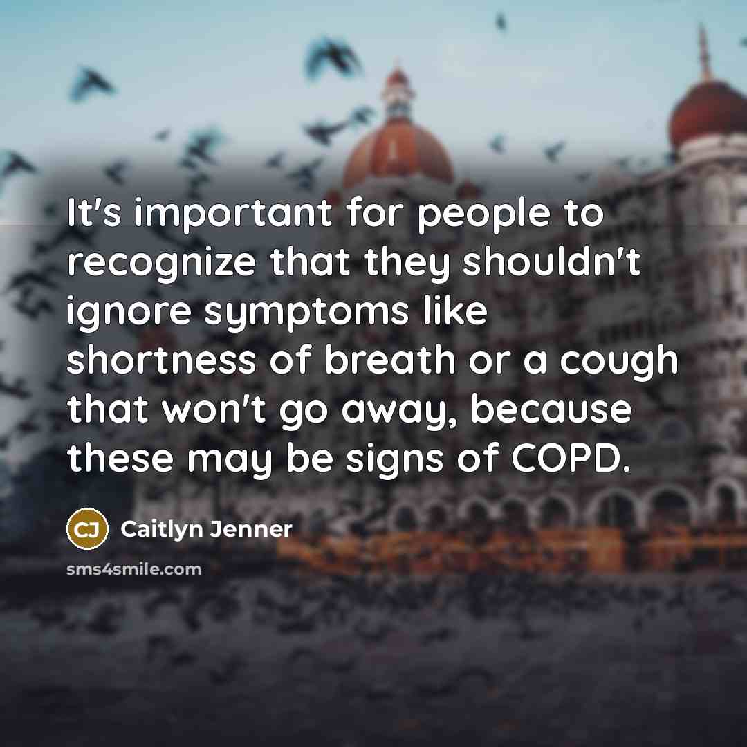 “It's important for people to recognize that they shouldn't ignore…” quote by Caitlyn Jenner