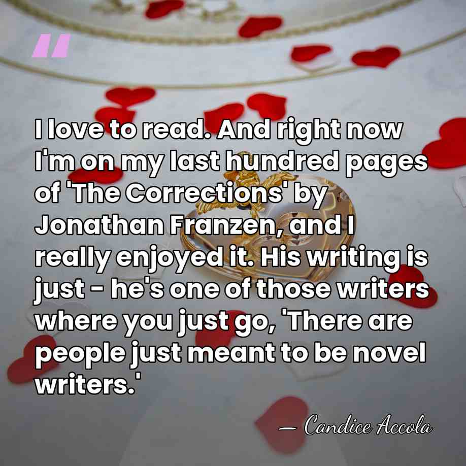 I love to read. And right now I'm on my last hundred&hellip; - Candice Accola
