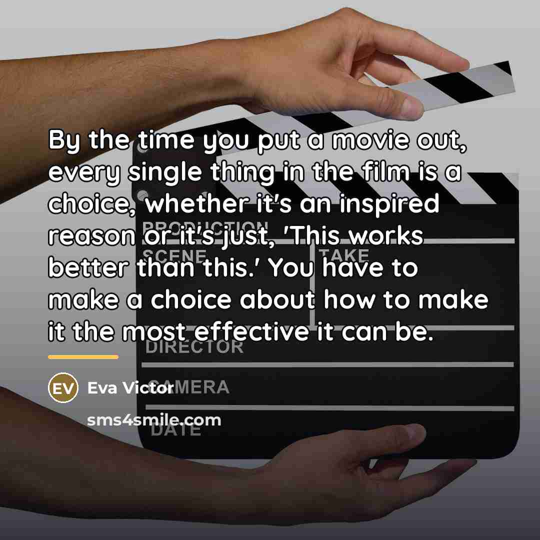“By the time you put a movie out, every single…” quote by Eva Victor
