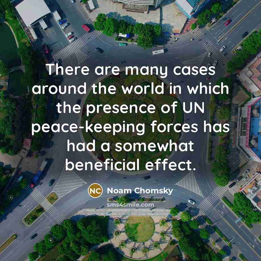 “There are many cases around the world in which the…” quote by Noam Chomsky