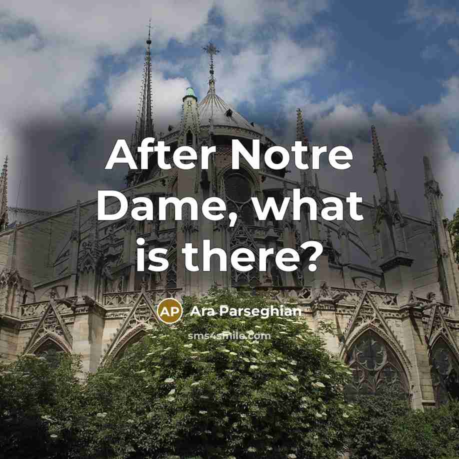 “After Notre Dame, what is there?…” quote by Ara Parseghian