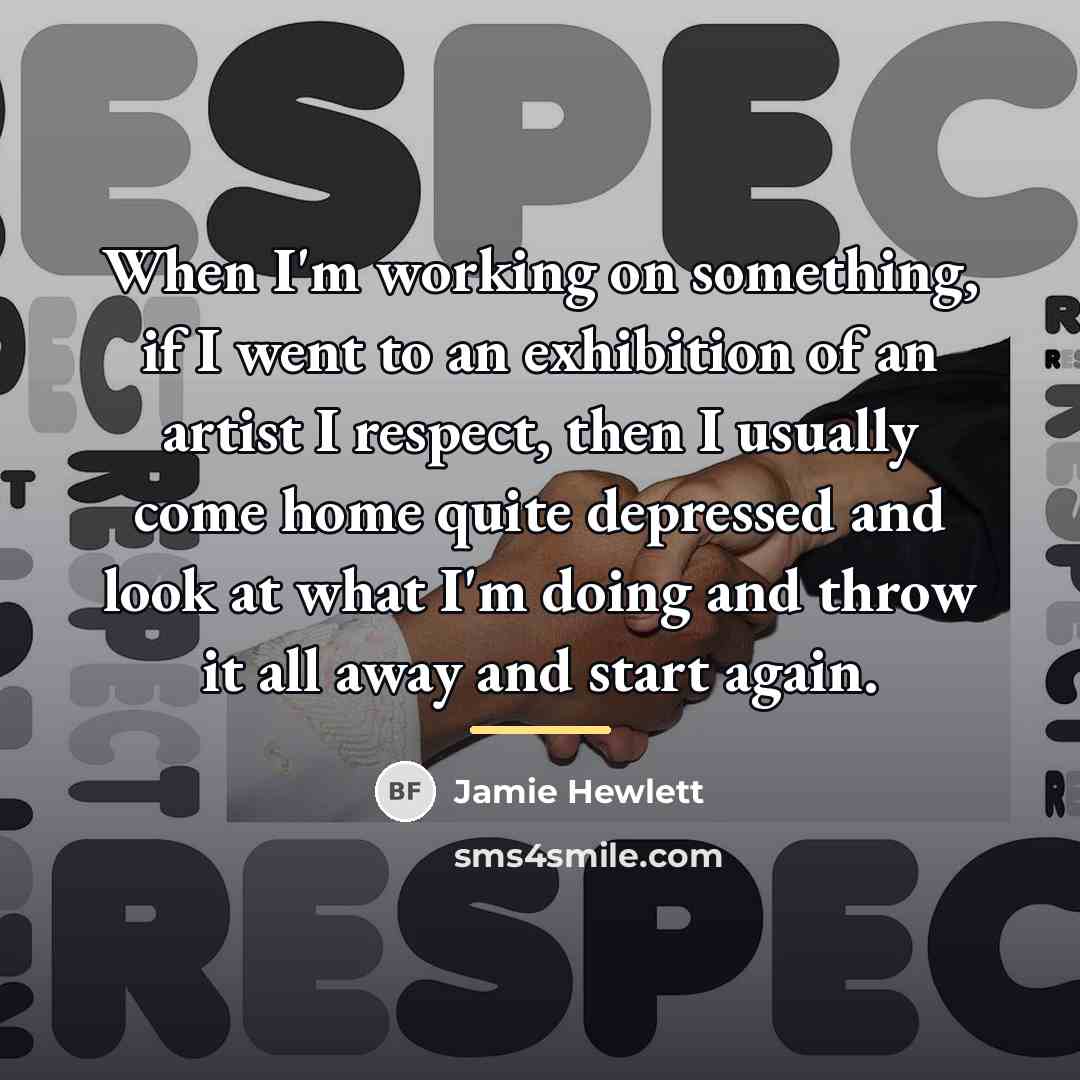 “When I'm working on something, if I went to an…” quote by Jamie Hewlett