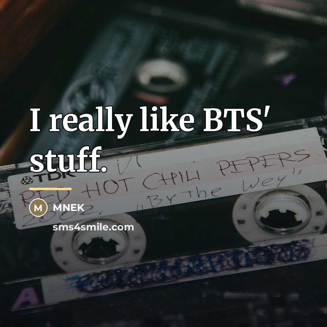 “I really like BTS' stuff.…” quote by MNEK