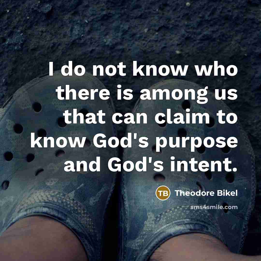 “I do not know who there is among us that…” quote by Theodore Bikel