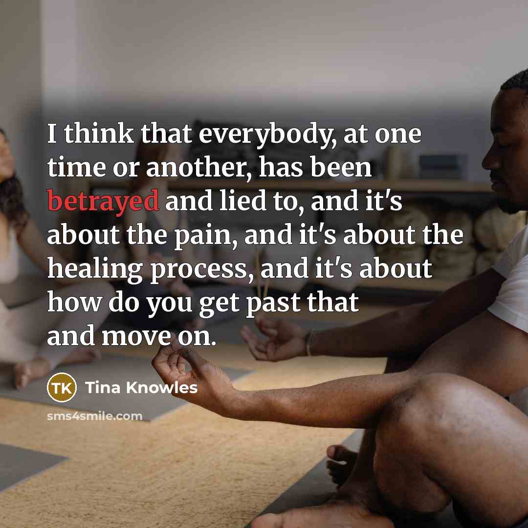 “I think that everybody, at one time or another, has…” quote by Tina Knowles