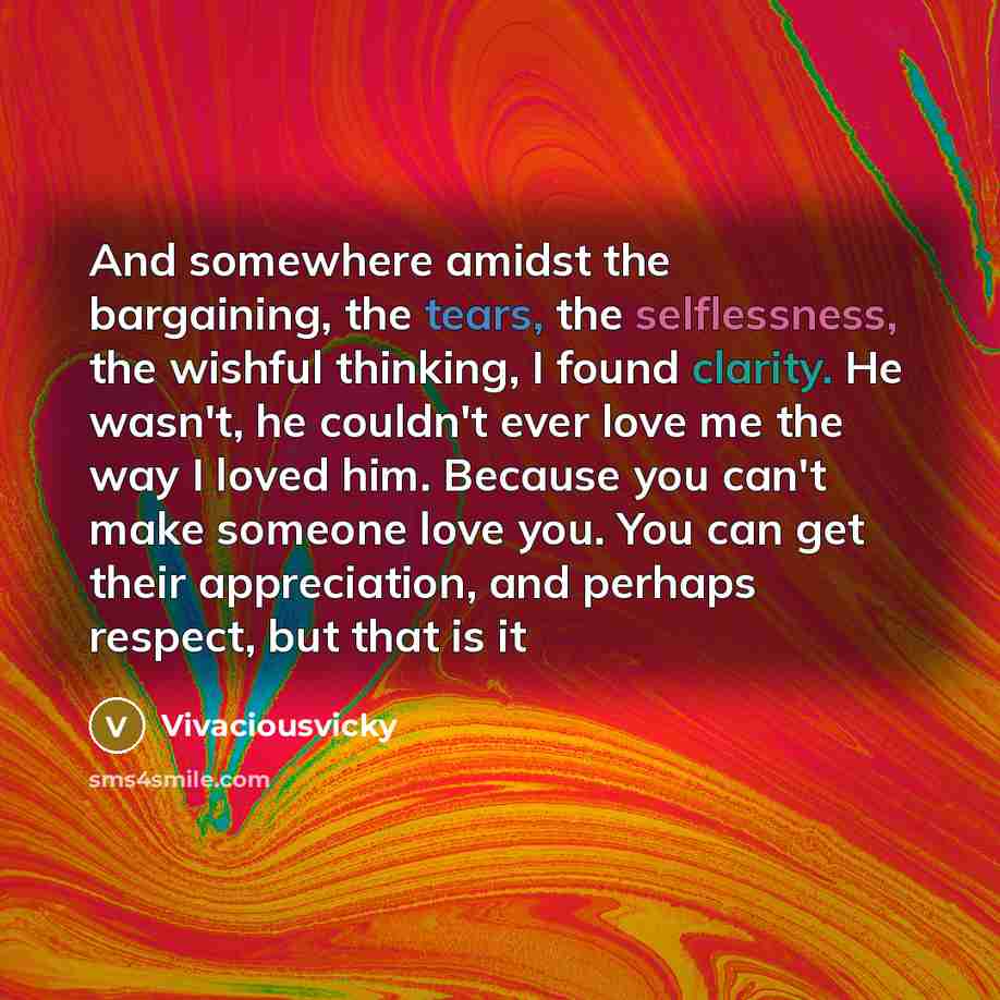 “And somewhere amidst the bargaining, the tears, the selflessness, the…” quote by Vivaciousvicky