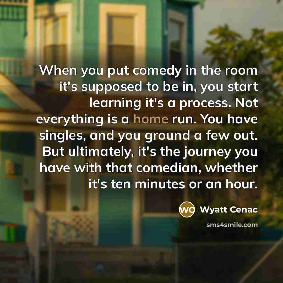 “When you put comedy in the room it's supposed to…” quote by Wyatt Cenac