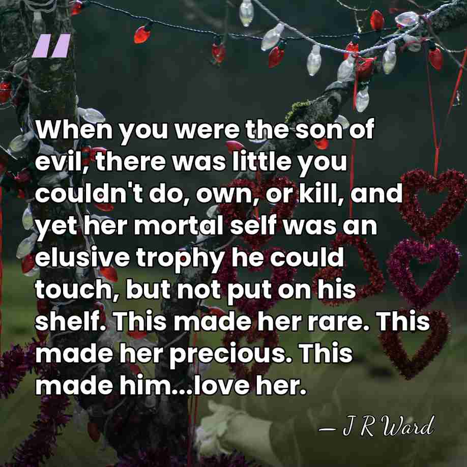 When you were the son of evil, there was little you couldn't&hellip; - J R Ward