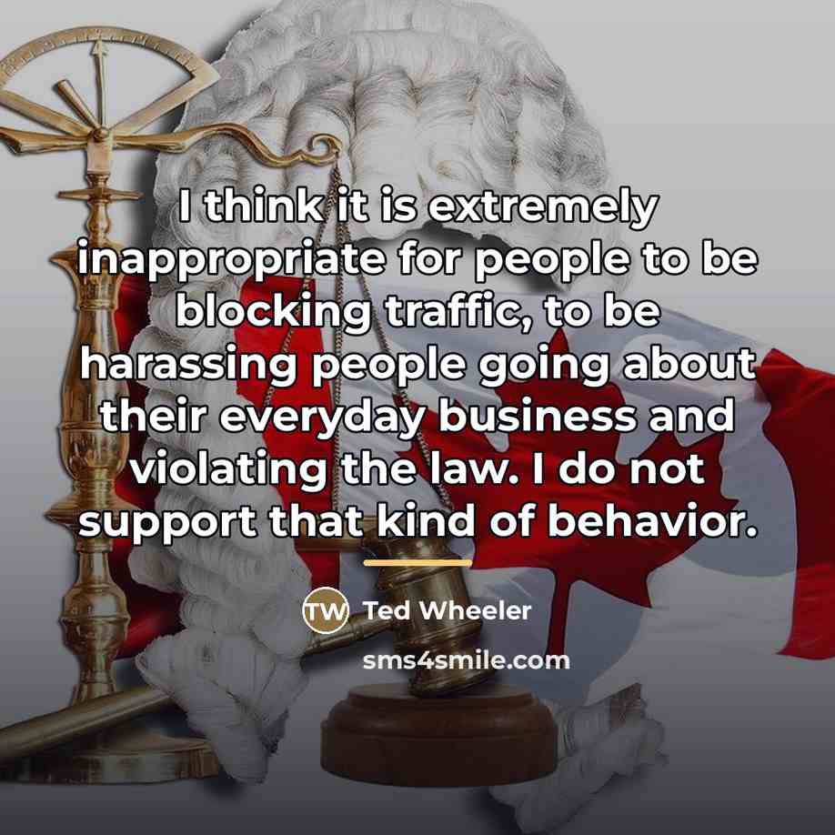 “I think it is extremely inappropriate for people to be…” quote by Ted Wheeler